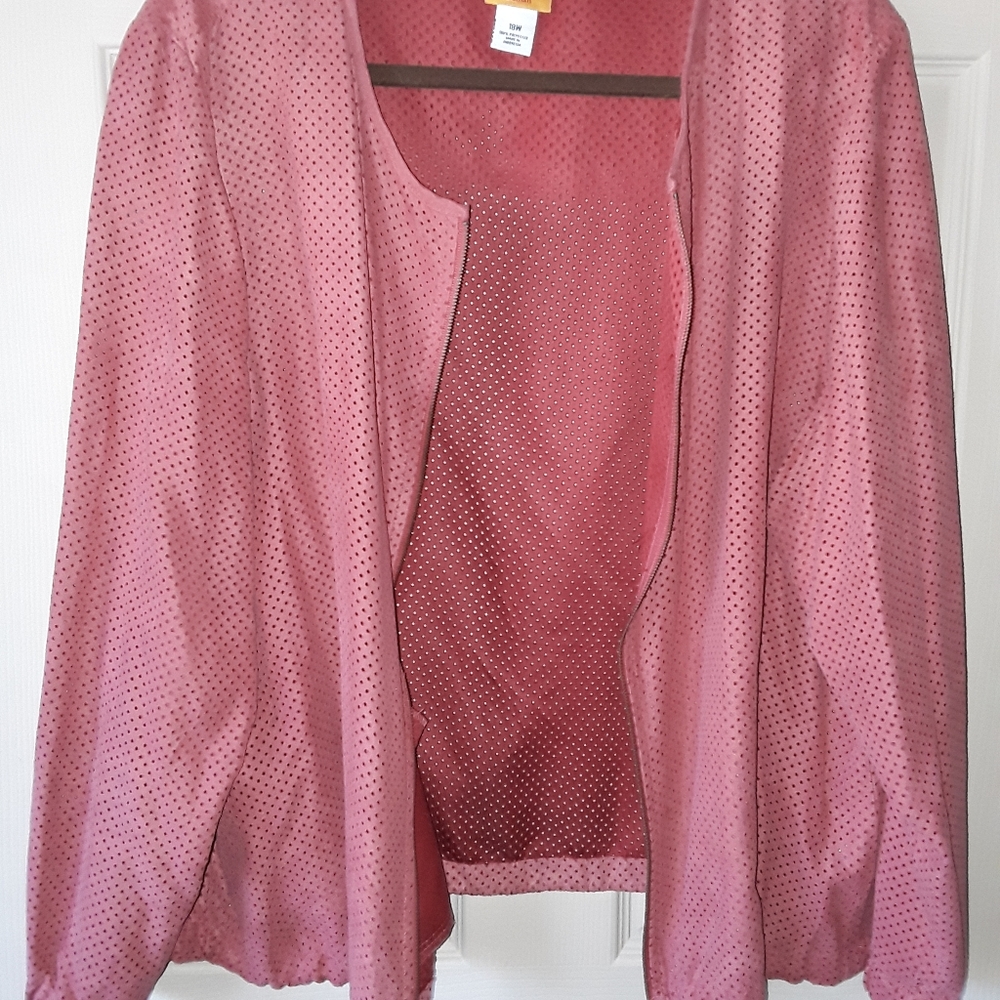 Ruby Rd Women's Zip-Front Casual Jacket - Picture 4 of 7